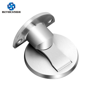 BETOCI Door Stopper 5MM Thickness 3M Adhesive Floor Mount Magnetic Door Catch For Bathroom Cabinet Door - Product Image 2
