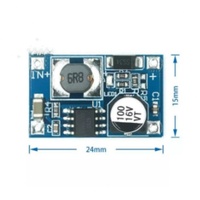 Module de suralimentation USB haute puissance pour batterie au lithium, convertisseur 3V-6V vers 12V 3.7V 8W