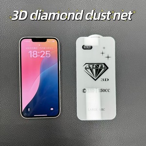 Protecteur d'écran en verre trempé ESD anti-poussière 3D <span class=keywords><strong>150CC</strong></span> Super Large Arc High Transparent Mesh pour Iphone 16 Pro 17 Pro <span class=keywords><strong>Max</strong></span> 11 12 - Product Image 5