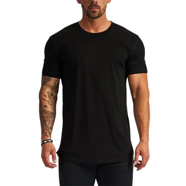 OEM Manufacture 2023 Summer Comfortable Plus Size Men's Gym Sport T-Shirts T-Shirt For Men