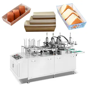 China Supplier Western Pastry Paper Cake Box Making Machine