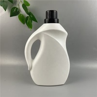 Bouteille de détergent liquide en plastique HDPE 2L personnalisée conteneur d'emballage vide