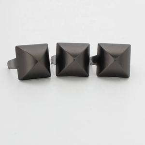 Nolvo העולם מט אקדח שחור 6 גדלים שטוח ראש מסמרות פירמידת מסמרות חגורת בורג עור קרפט מסמרות הרבעה ראש - Product Image 3