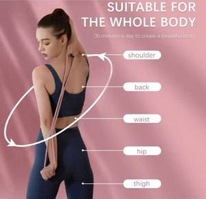 Bandas de Ejercicio de Silicona de Alta Elasticidad CZFIT Personalizadas para Entrenamiento de Estiramiento y Fitness para Mujeres - Product Image 6
