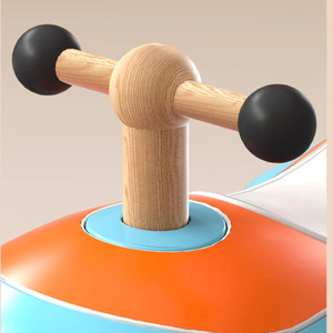 Juguete deslizante con forma de coche de cacahuete para niños pequeños con luces, color azul, a partir de 12 meses - Product Image 4