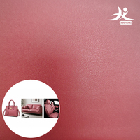 Nouveau Tissu Synthétique en Cuir PU Effet Nappa Cireux et Délicat pour Bagages, Sacs, Revêtements et Intérieur de Voiture