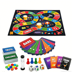 Servicio de Impresión de Juegos de Mesa Personalizados al por Mayor, Juego de Beber Clásico para Fiestas y Entretenimiento para Adultos - Product Image 2