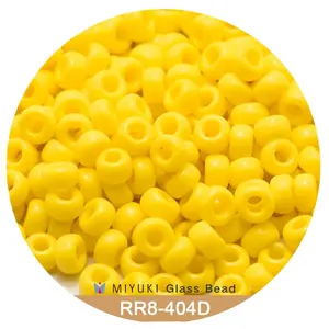 Miyuki Rond Rocailles 8/0 Perles 3 mm [24 Opaque De Couleur Teint D'abord Série] 10g pack