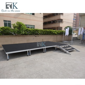 เวทีความสูงที่สามารถปรับได้รับน้ำหนักได้สำหรับแสดงบนเวที - Product Image 2