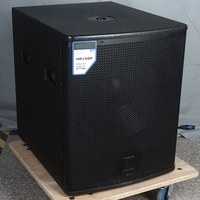 HR15SP Caisson de basses actif 15 pouces 1000W avec contrôle DSP, haut-parleur de basses PA haute puissance pour location de scène et sonorisation en direct