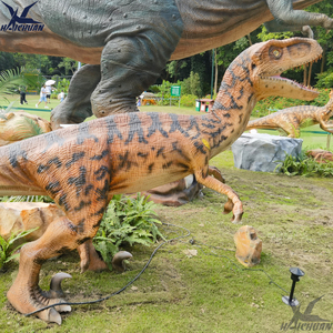 Estatua de Raptor de tamaño real en la vida real Velociraptor <span class=keywords><strong>Dino</strong></span> 2024 para Animatronic Dinosaur Park - Product Image 3