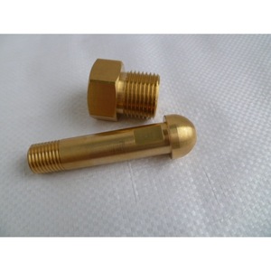 Copper G58 Male Union Adapter External Ball Joint To M14 1.5 Gas Cylinder Hose Connector - Product Image 3