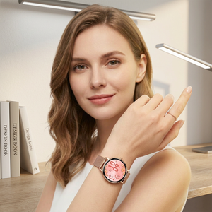Nouvelle Arrivée 2026 Montre Connectée Femme I232 Écran Tactile Étanche IP68 Chargement Magnétique Suivi Fréquence Cardiaque & Paiement Cadeau pour Elle - Product Image 3
