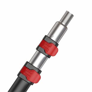 Pértiga Telescópica Profesional Multiusos con Bloqueo Giratorio, Ligera y Extensible para Limpiar Polvo, Rodillos de Pintura y Cambiar Bombillas - Product Image 5