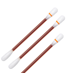 สำลีพันก้านไอโอโดฟอร์ ขายส่งจำนวนมาก แบบใช้แล้วทิ้ง หัวคู่ สำหรับฆ่าเชื้อ ดูแลสะดือทารกแรกเกิด รอยฟกช้ำ - Product Image 1