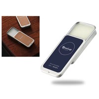 Boîte coulissante en métal en gros avec logo personnalisé, mini étui coulissant en métal pour parfum solide, baume à lèvres, emballage cosmétique