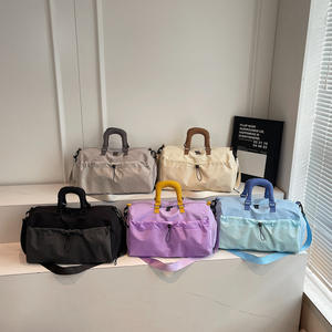 Bolsa de Viaje de Poliéster de Lujo, Ligera, Plegable, Resistente al Agua, con Separación para Seco y Húmedo, Multifuncional, Portátil, para Fitness - Product Image 3