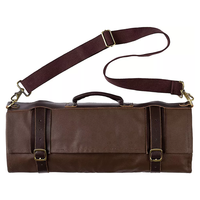Sac de rangement pliable pour ustensiles de cuisine en gros, sac de transport en cuir pour couteaux, étui portable en toile pour couteau de chef, sac à roulettes