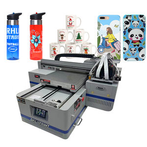 Imprimante UV à plat format A3, modèles 3040, 4060, 6090, format A1, A2, A3, avec laminateur UV pour impression d'autocollants en film AB pour cristaux - Product Image 1