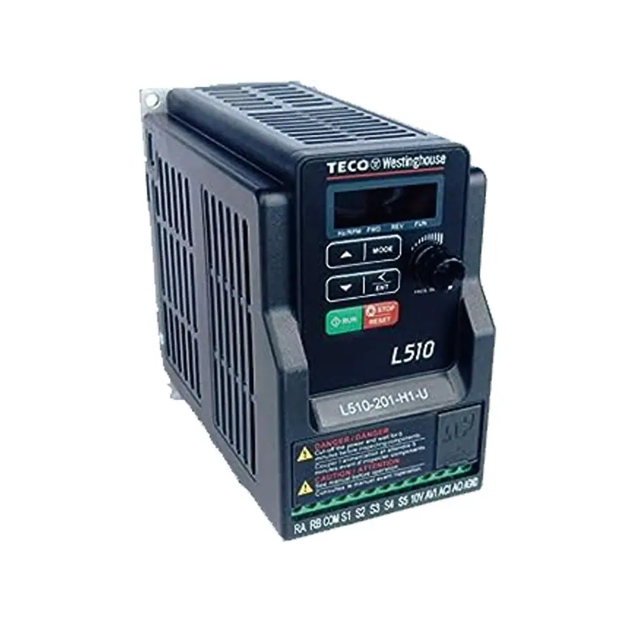 산업 자동화 0.5HP 230V 2.6A 유형 4 Teco E510 VFD 인버터 AC 드라이브 E510-2PS-HN4R-U