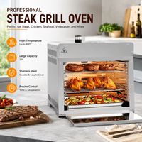 1500 ° Grill à gaz infrarouge F de 16 pouces en acier inoxydable, gril à propane portable, gril salamandre à cuisson par le haut pour la cuisine en plein air