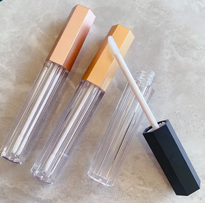 <b>Lipstick</b> Tubes Rose Gold 3G Lip Gloss Cosmetics Cosmetic Packaging <b>Customized</b> Logo Acceptable Square Carton Box - Product Image 6