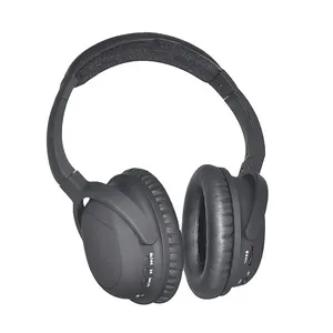 ANC headphone Bluetooth nirkabel, earphone Bluetooth tanpa kabel untuk TV pintar Stereo, peredam kebisingan