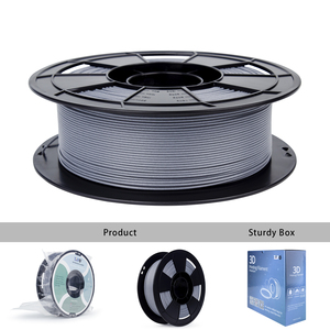 <span class=keywords><strong>Filament</strong></span> d'imprimante ZIRO 3d de haute qualité approvisionnement d'usine <span class=keywords><strong>Filament</strong></span> en fibre de carbone <span class=keywords><strong>Pla</strong></span> en polycarbonate <span class=keywords><strong>gris</strong></span> 1.75mm - Product Image 6