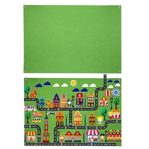 Estera de juego de fieltro para niños pequeños, juegos de pista, mapa de carretera, juegos de Historia de tablero para niños pequeños, educativo - Product Image 3