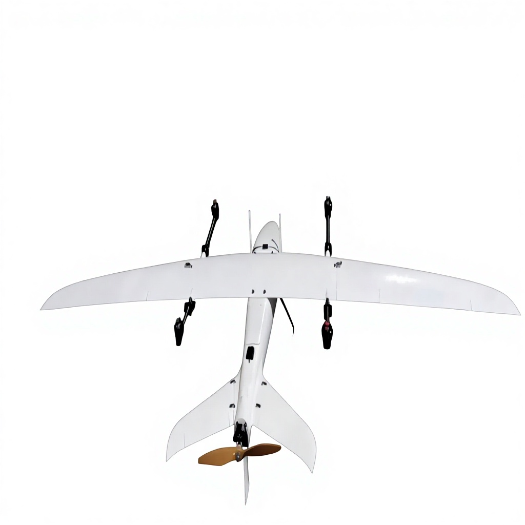 Commercial Fixed-Wing Aerial Survey Patrol Drone 80m/s Cruising Speed 5kg Payload 20km Range Night Vision/Thermal Imaging