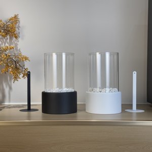 Mini Caminetto a <span class=keywords><strong>Bioetanolo</strong></span> Autoportante da Tavolo, Braciere Portatile <span class=keywords><strong>per</strong></span> Arredamento Appartamento - Product Image 5
