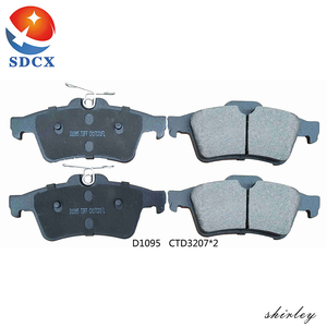 Plaquettes de frein AUTO Fabricants de plaquettes de frein de qualité supérieure D1095 5W932200AA/ Plaquettes de frein en céramique pour voiture FORD <span class=keywords><strong>JAGUAR</strong></span> MAZDA - Product Image 3