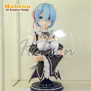 Statua <span class=keywords><strong>in</strong></span> Resina a Grandezza Naturale di Rem dal Manga/Anime '<span class=keywords><strong>Life</strong></span> <span class=keywords><strong>in</strong></span> a Different World', Modello Busto <span class=keywords><strong>in</strong></span> Resina - Product Image 3