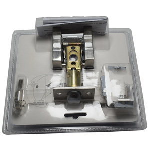 Serratura a Leva Quadrata in Lega di Zinco per Porte, con Sblocco a Chiave, Alta Sicurezza e Facile Installazione, Qualità Premium per Chiusura Sicura - Product Image 6