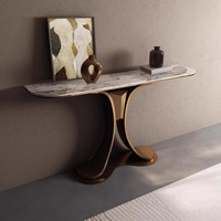 Table d'entrée moderne de luxe légère
