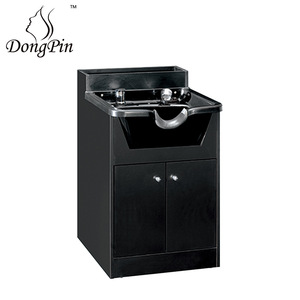ตู้แชมพูดองพิน รุ่น 6012 พร้อมที่นั่งและที่เก็บของสำหรับร้านทำผม - Product Image 3