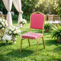 Chaises de salle à manger en fer durables XY - Empilables, écologiques, design moderne minimaliste pour une utilisation en intérieur/extérieur