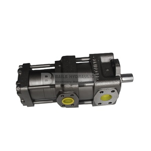 Pompe à engrenages interne hydraulique série QT QT22/23 QT31/32/33 QT41/42/43 QT51/52/53 QT61/62/63 Pompes doubles - Product Image 3