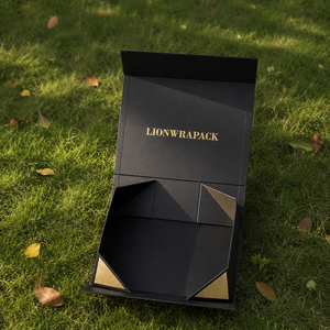 LIONWRAPACK Produttore di Scatole Regalo Magnetiche Pieghevoli di Lusso e Sacchetti di Carta con Logo Personalizzato OEM - Product Image 2