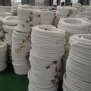 Đơn Hoặc Đôi Điều Hòa Không Khí Đồng Ống Với Chống Cháy PE Cách Điện Pre Cách Điện Ống Đồng - Product Image 3