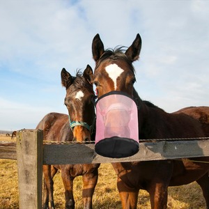 Comedero para Caballos, Bolsa de Heno Montada en el Cuello con Diseño Elástico Ajustable para la Alimentación de Caballos - Product Image 2