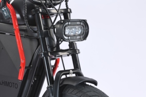 Vélo tout-terrain Feiwo X11 professionnel, 48V lithium, 500W, moteur sans balais, 13Ah, suspension intégrale, vitesse unique, roues de 20 pouces, aluminium, X11 haute puissance - Product Image 5