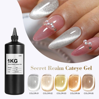 KG à vendre nouveauté couleur Secret Realm Cat Eye Gel Collection Gel polonais magnétique nouvelle mode Loulan Misty Cateye Gel