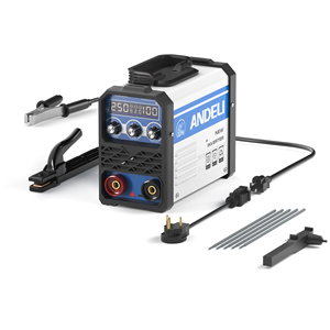 <span class=keywords><strong>ANDELI</strong></span> <span class=keywords><strong>ANDELI</strong></span> ARC-160 Machine à souder à l'arc portable domestique 110V-240V 2 en 1 MMA LIFT <span class=keywords><strong>TIG</strong></span> 160A IGBT <span class=keywords><strong>DC</strong></span> - Product Image 1