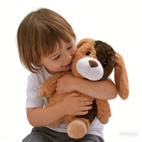 Juguetes de Peluche con Peso para Perros, Lindos y Geniales, Regalos Cálidos de Peluche con Peso para Navidad y Cumpleaños