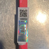 Étiquettes autocollantes holographiques personnalisées avec numéro de série professionnel, code QR de sécurité, pour bougies, artisanat, cadres photo, adhésif PET