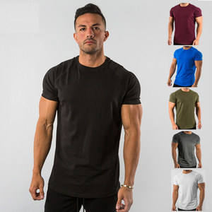 Đồ tập gym nam bán buôn tùy chỉnh, chất liệu nhanh khô, áo thun thể thao in logo, size lớn, thoáng khí - Product Image 3