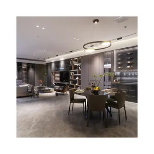 Diseño de Interior minimalista italiano, sala de exposición, personalización de toda la casa, el más vendido