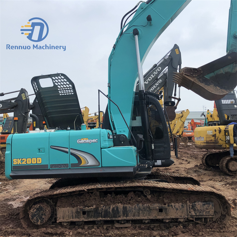 Kobelco SK200 Excavator - Durable, Efficient, and Versatile