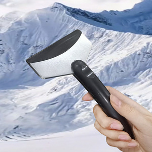 Quitanieves para coche, descongelador de vehículos, pala para deshielo, raspador de nieve, removedor de nieve, dispositivo para deshielo, quitanieves de acero inoxidable, invierno - Product Image 2